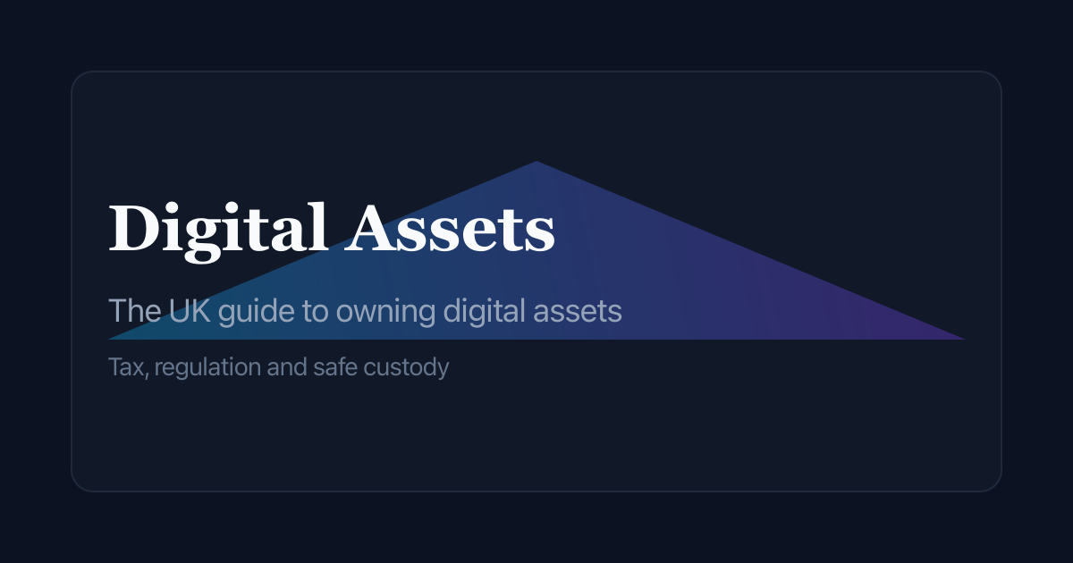 UK crypto tax guide 2026/27 — Digital Assets